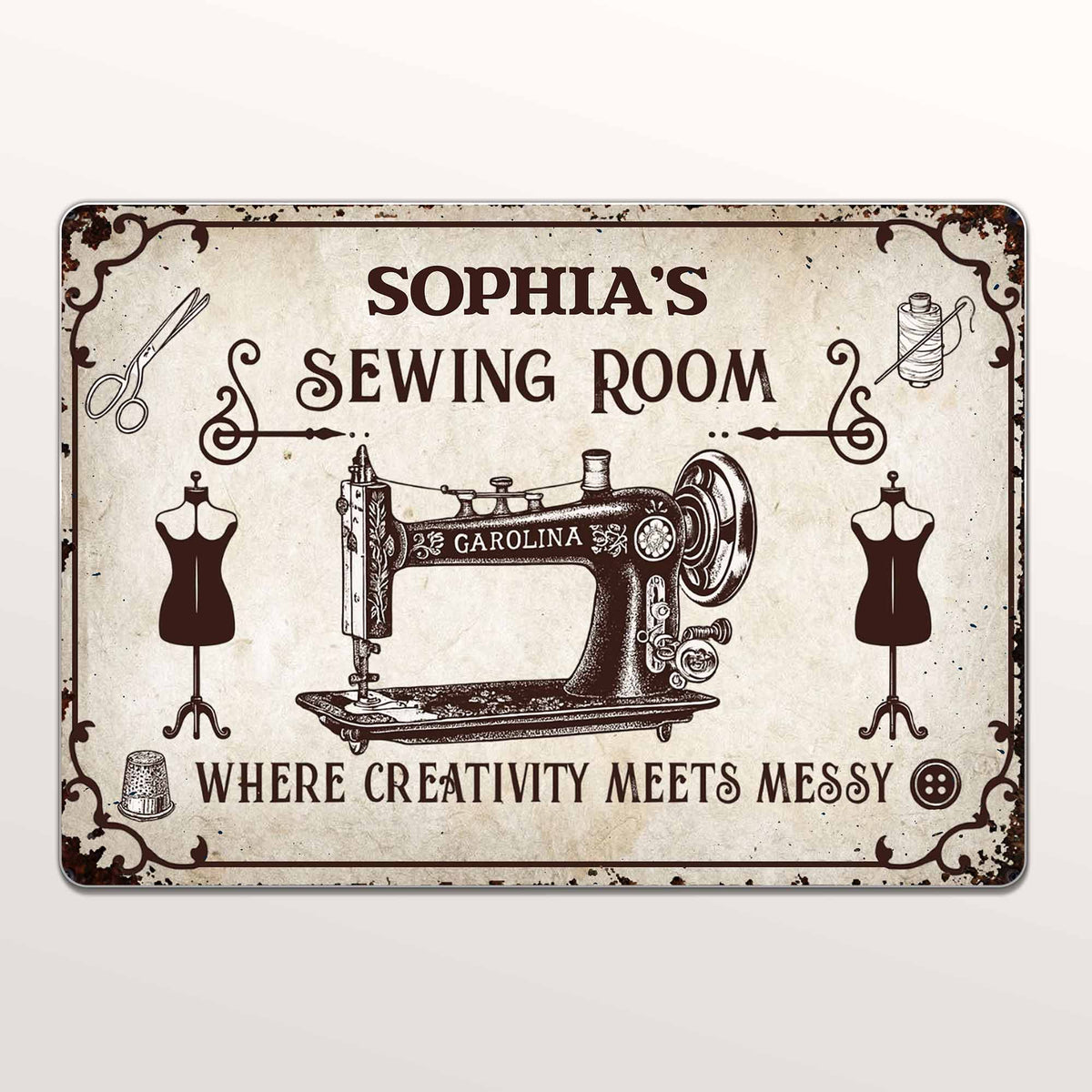 Where Creativity Meets Messy, Sewing Room Essentials