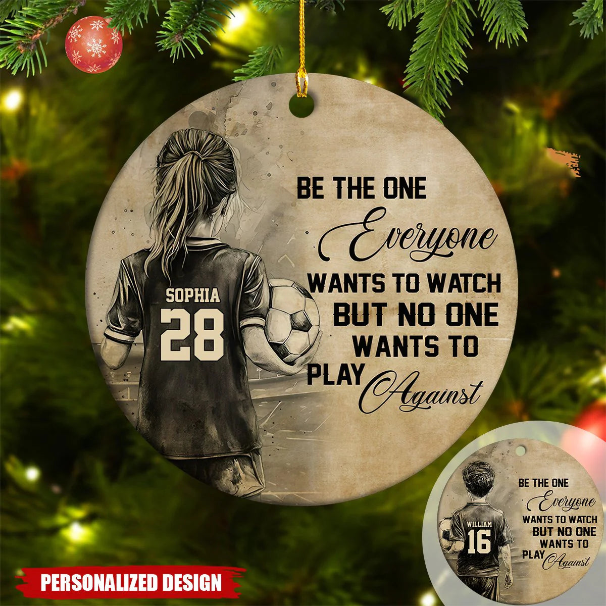 Ceramic Ornament gift-ready design for Son/Grandson