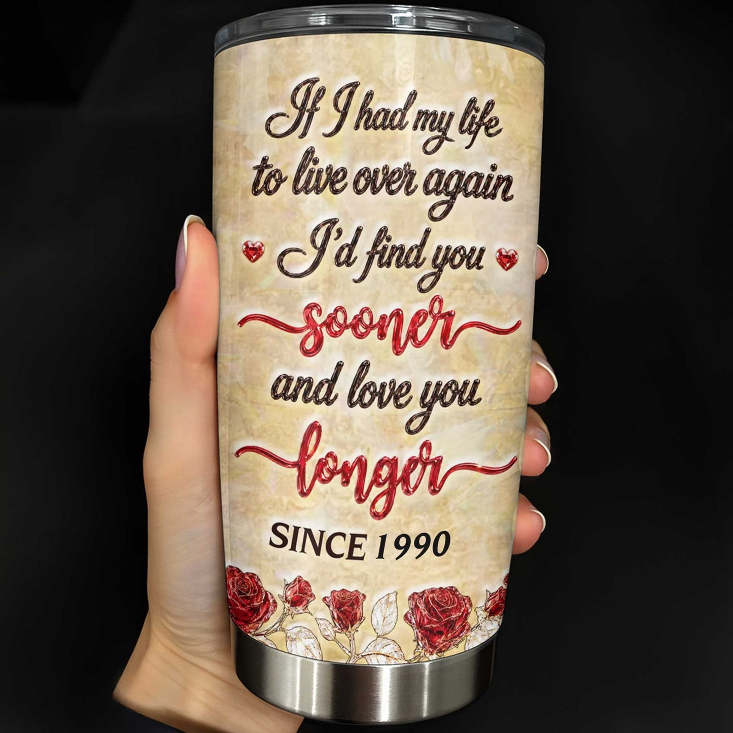 Tumbler gift-ready design for Wife