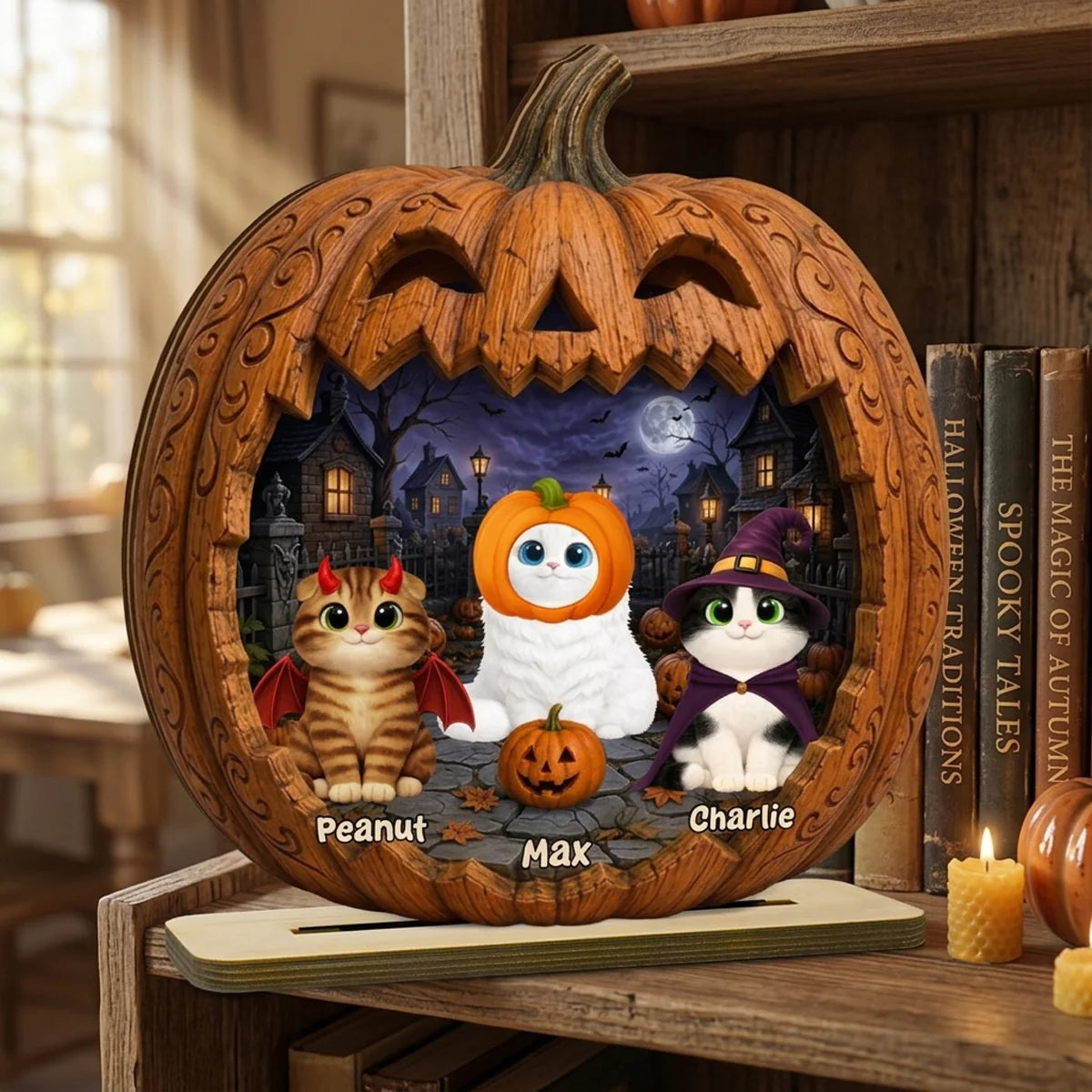 Plaque gift-ready design for Cat Lovers