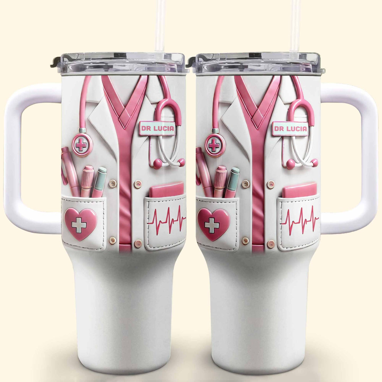 Tumbler gift-ready design for Nurse