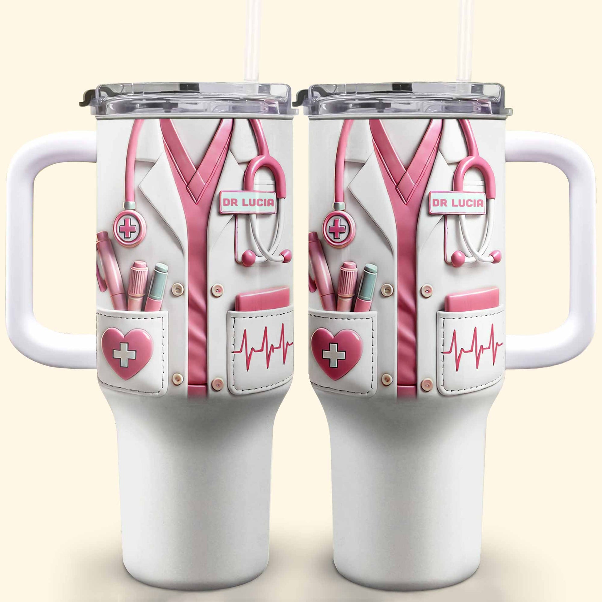 Tumbler gift-ready design for Nurse