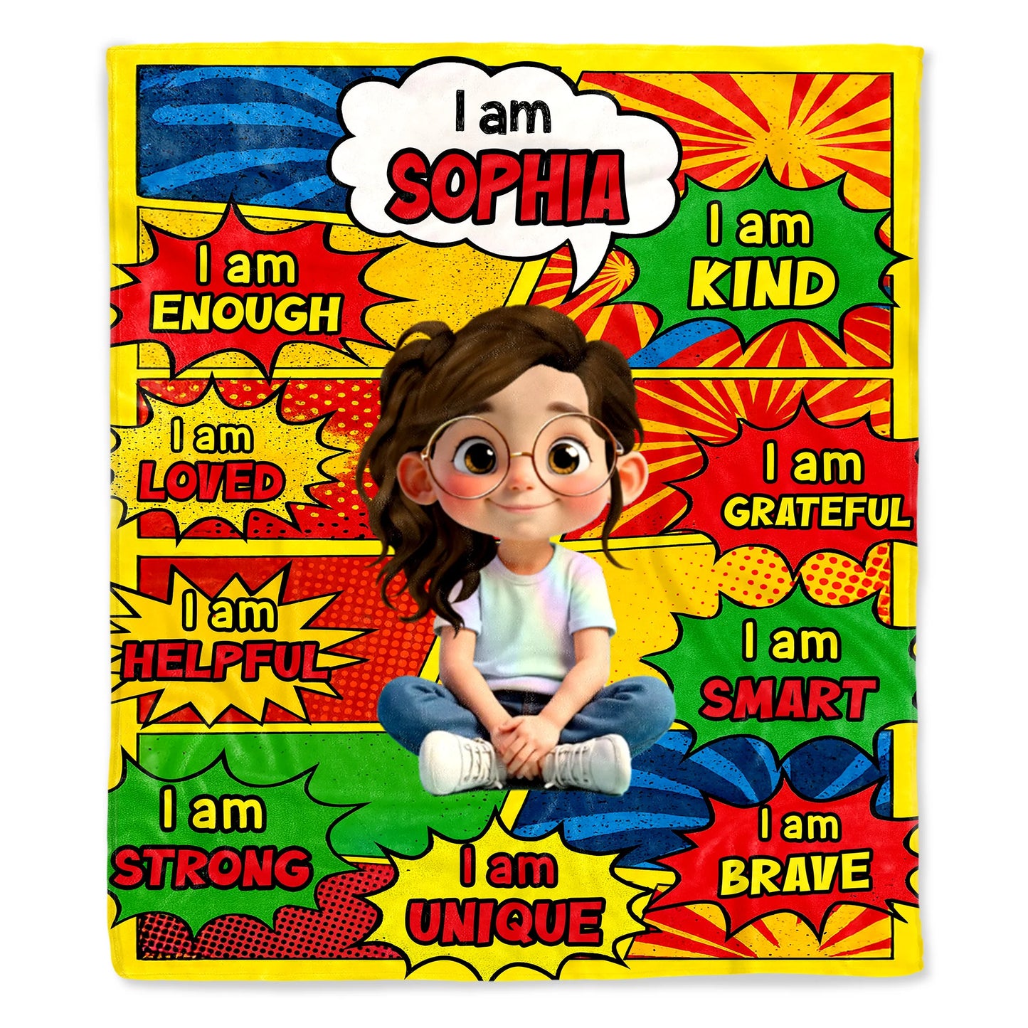 I Am Enough, Loved, Strong, Positive Affirmations