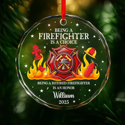 Being A Firefighter Is A Choice, Honoring Retired Firefighters