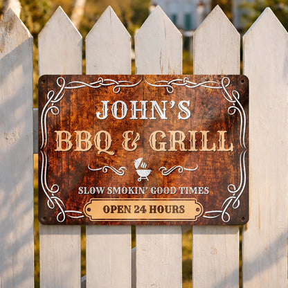 Metal Sign detail view for Dad