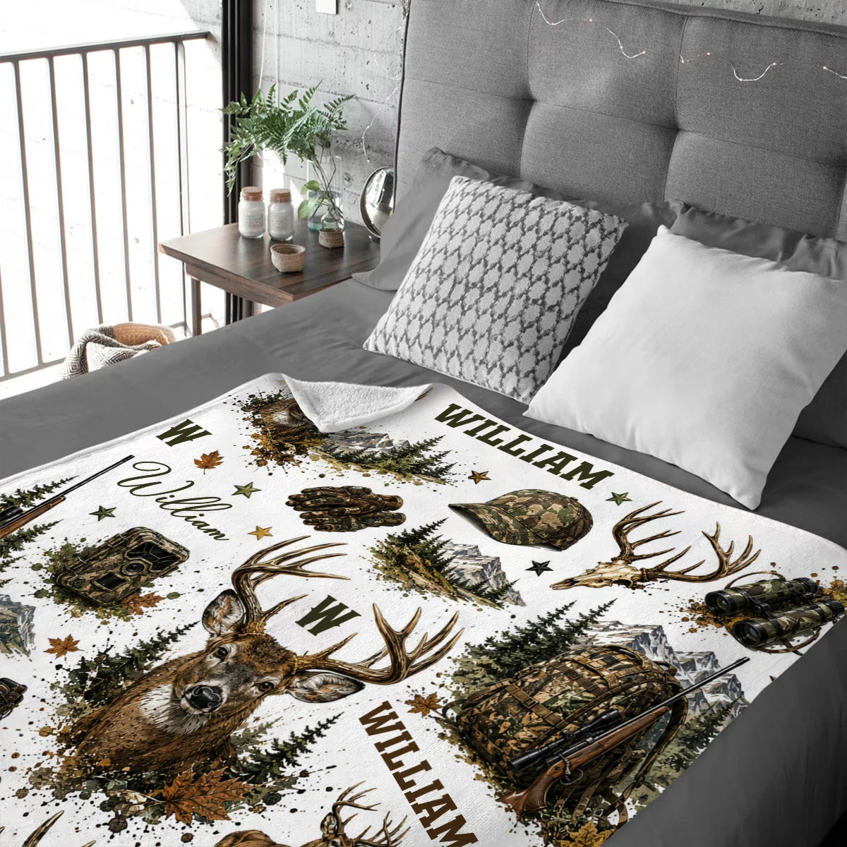 Blanket gift-ready design for Dad