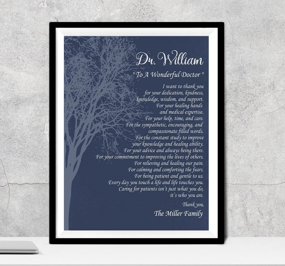 Canvas / Poster gift-ready design for Colleagues