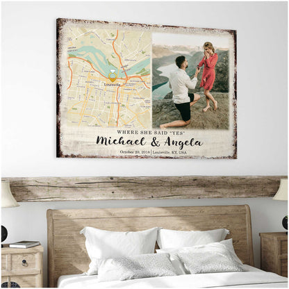 Canvas / Poster gift-ready design for Couples