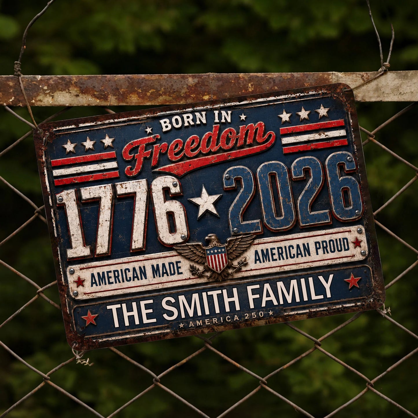 Metal Sign gift-ready design for Dad