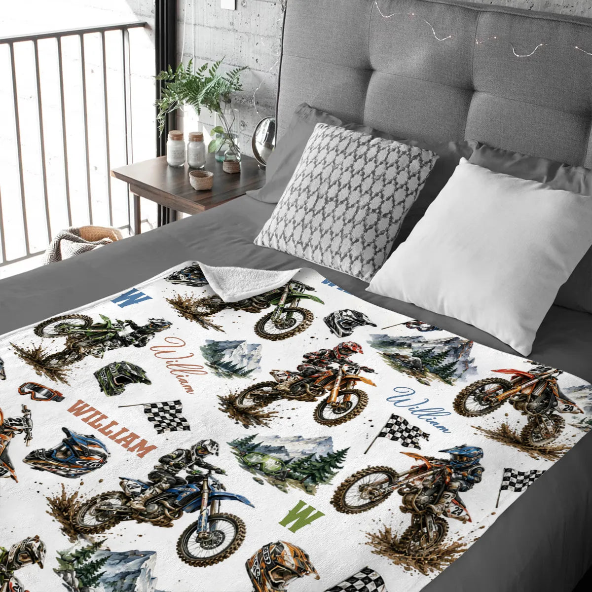 Blanket gift-ready design for Son/Grandson