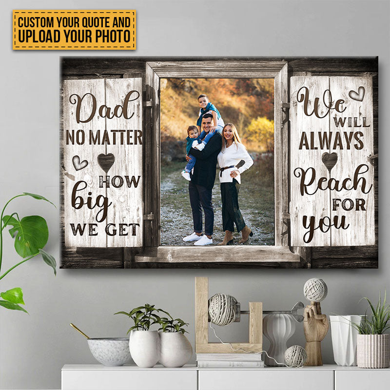 "The Only Thing Better" Personalized Canvas / Poster - Custom Wall Art Gift for Husband & Dad