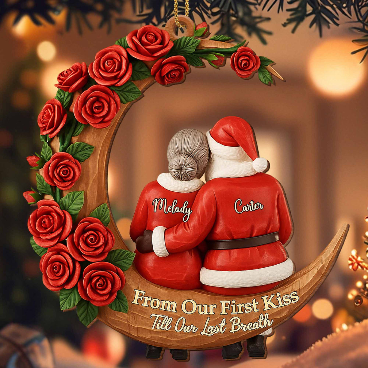From Our First Kiss Till Our Last Breath, Roses On Sled