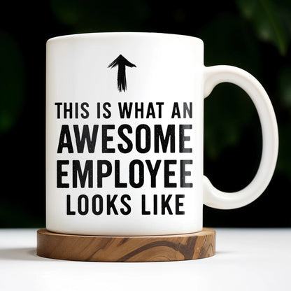 Custom Employee Appreciation Mug for Colleagues with personalized design details for meaningful gifting image 8