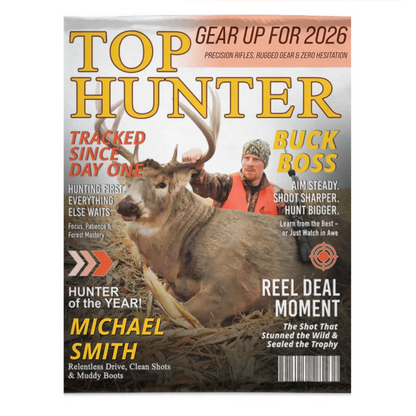 Personalized Hunting Blanket for Dad with personalized design details for meaningful gifting image 7