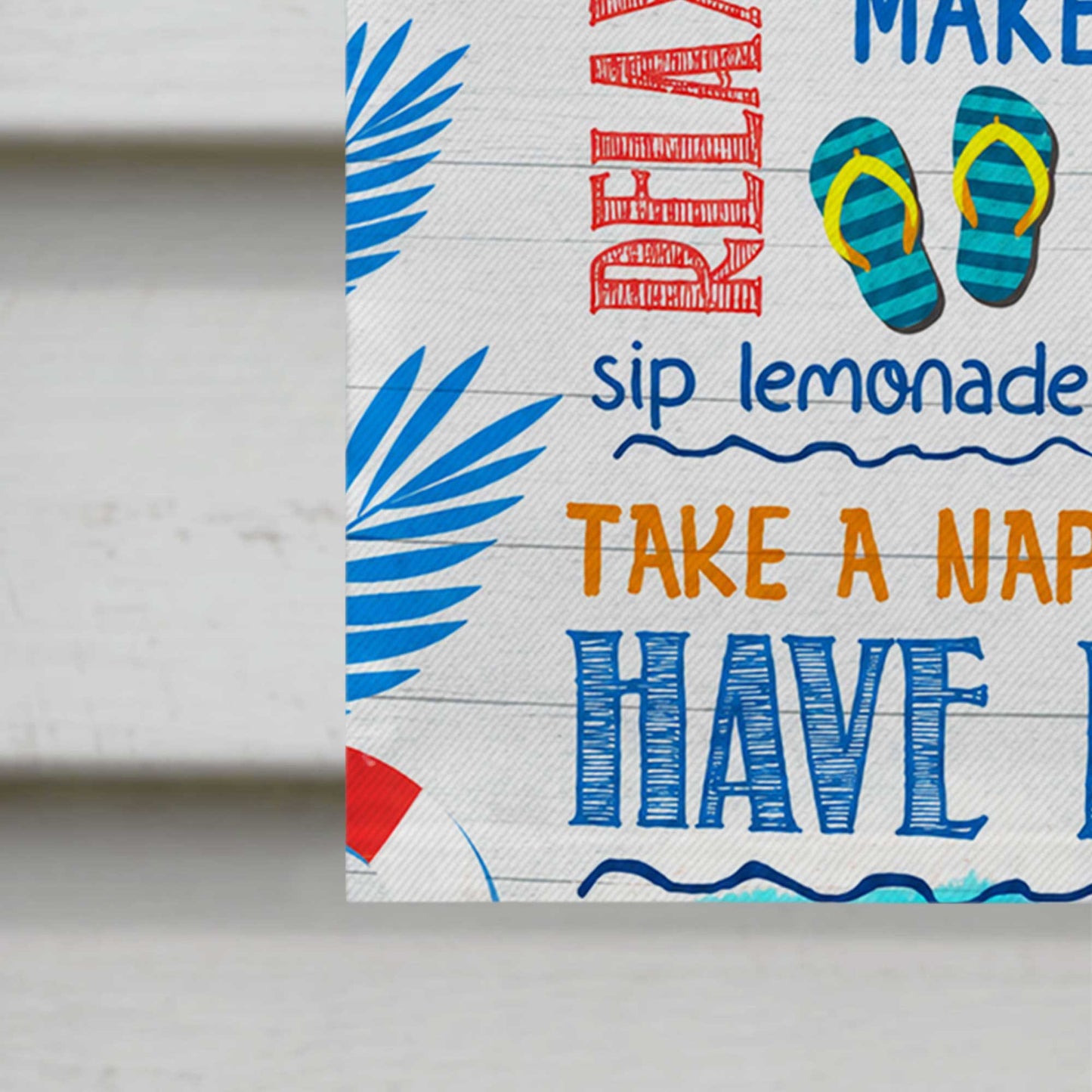 Garden Flag gift-ready design for Family