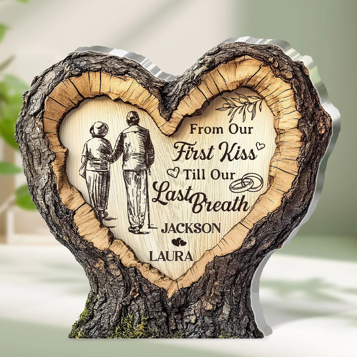 Personalized Couples Anniversary Gift personalization view for Couples