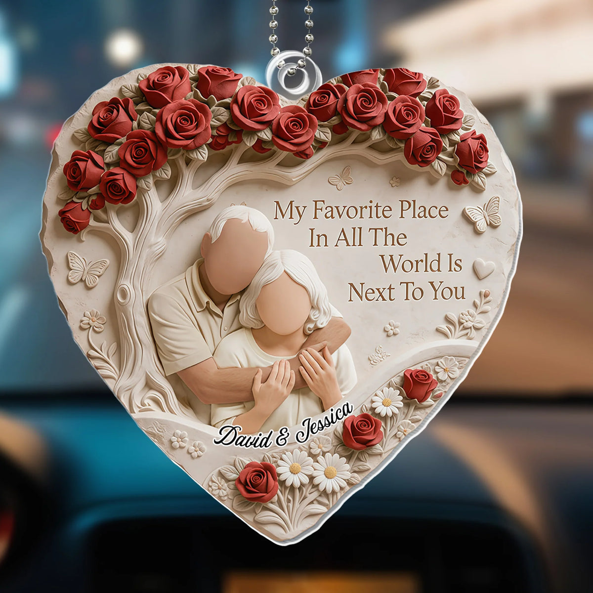 My Favorite Place In All The World Is Next To You, Roses and Hearts