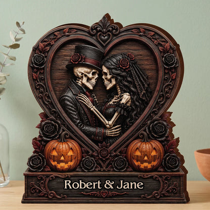 Plaque gift-ready design for Couples