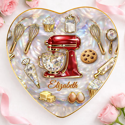 Jewelry Dish material and size view - Personalized Baking Gift