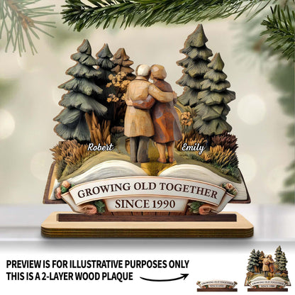 Wood Sign gift-ready design for Couples