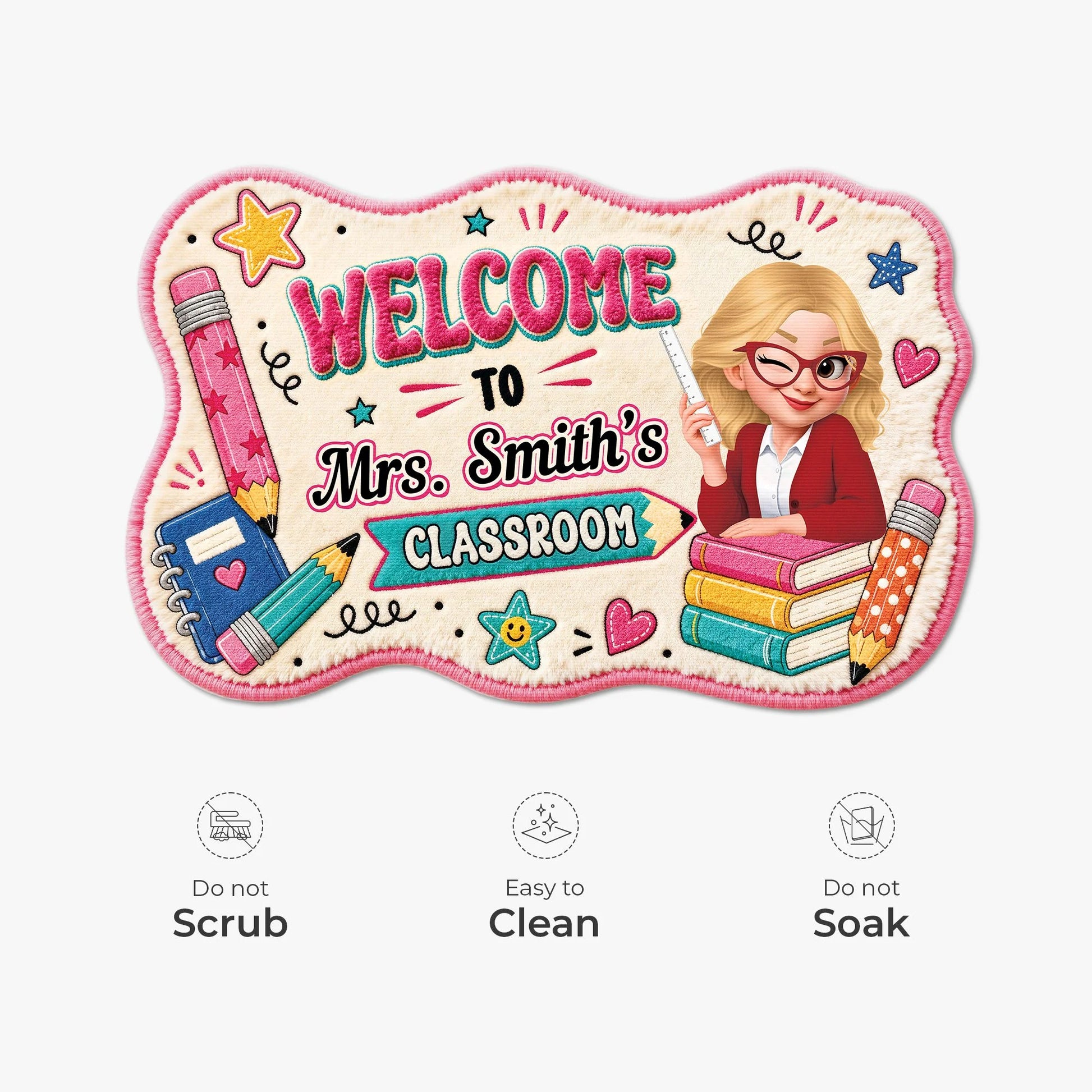 Doormat gift-ready design for Teacher