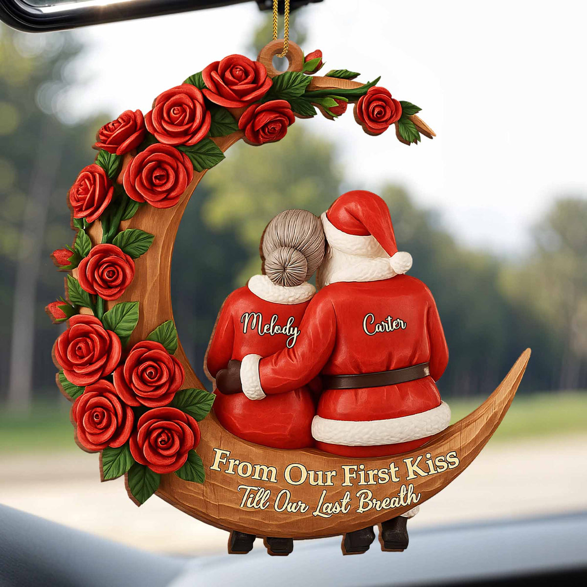 From Our First Kiss Till Our Last Breath, Roses On Sled