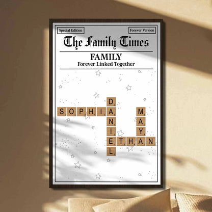 Family Forever Linked Together Poster