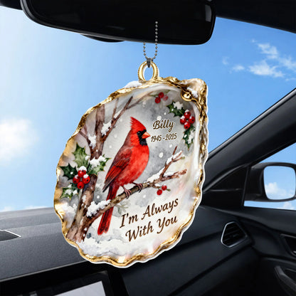 I'm Always With You, Cardinal and Berries Ornament