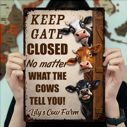 Metal Sign gift-ready design for Yourself