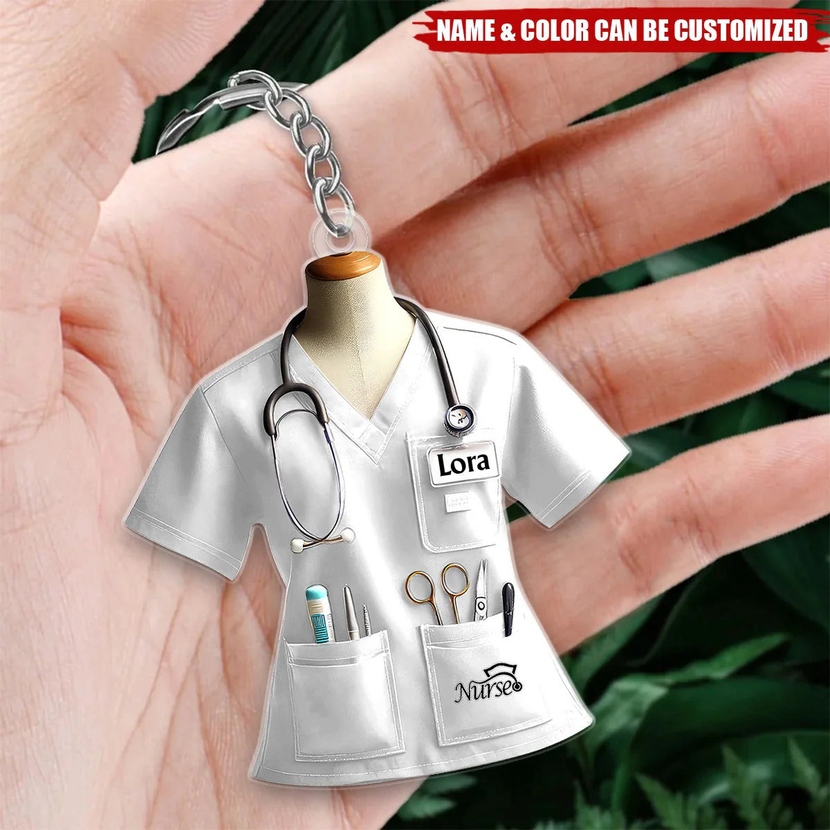 Keychain detail view for Nurse