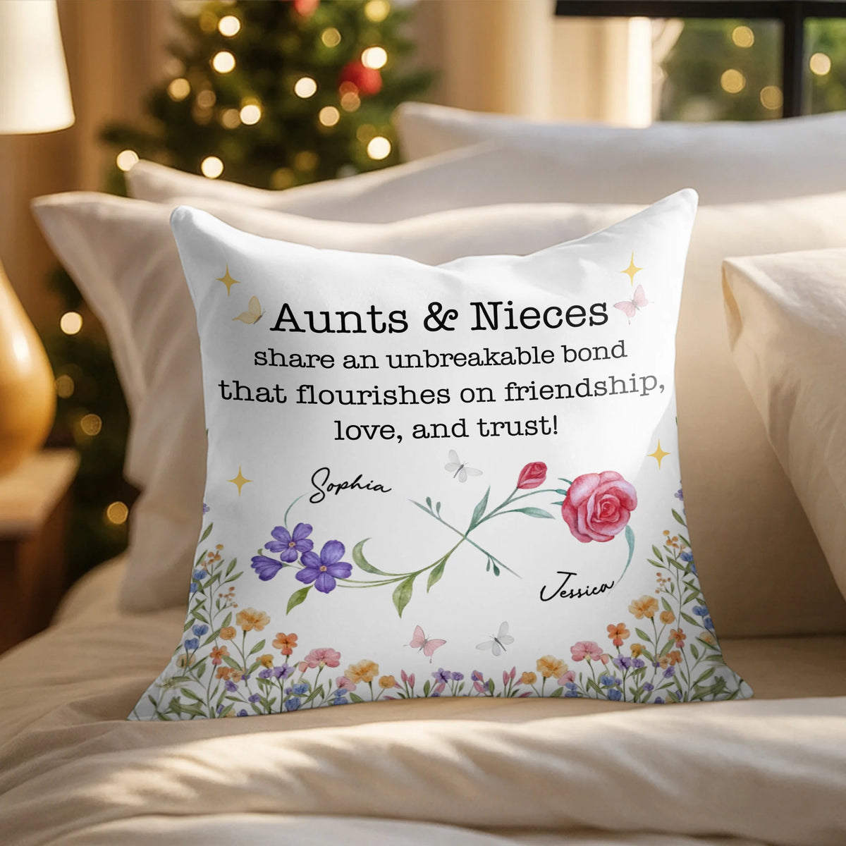 Aunts & Nieces Share An Unbreakable Bond, Flowers & Butterflies