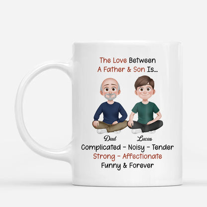 "The Love Between Mother & Daughter Is" Personalized Ceramic Mug - Custom Family Keepsake Gift