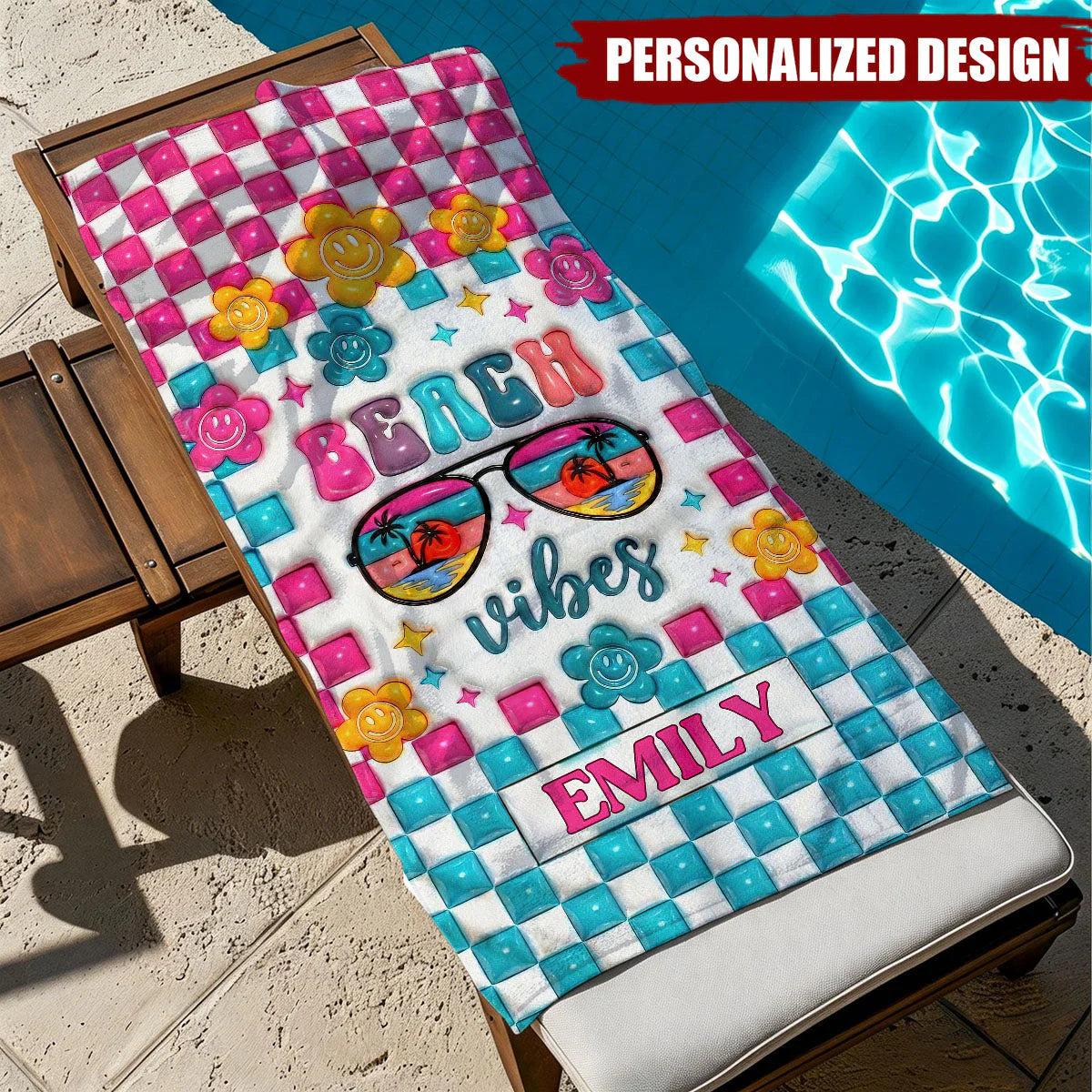 Towel gift-ready design for Mom
