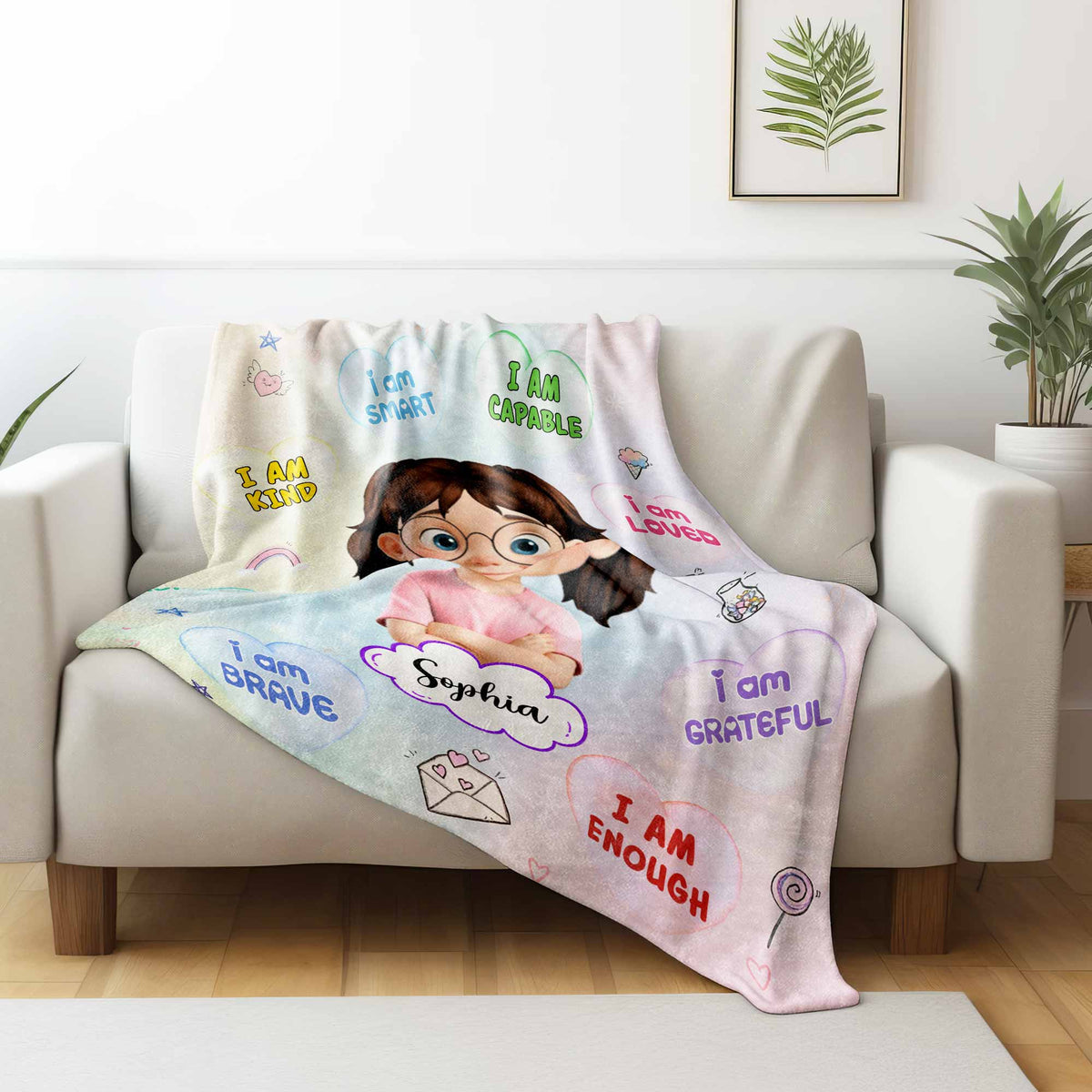 I Am Smart, I Am Capable, Affirmations For Young Girls