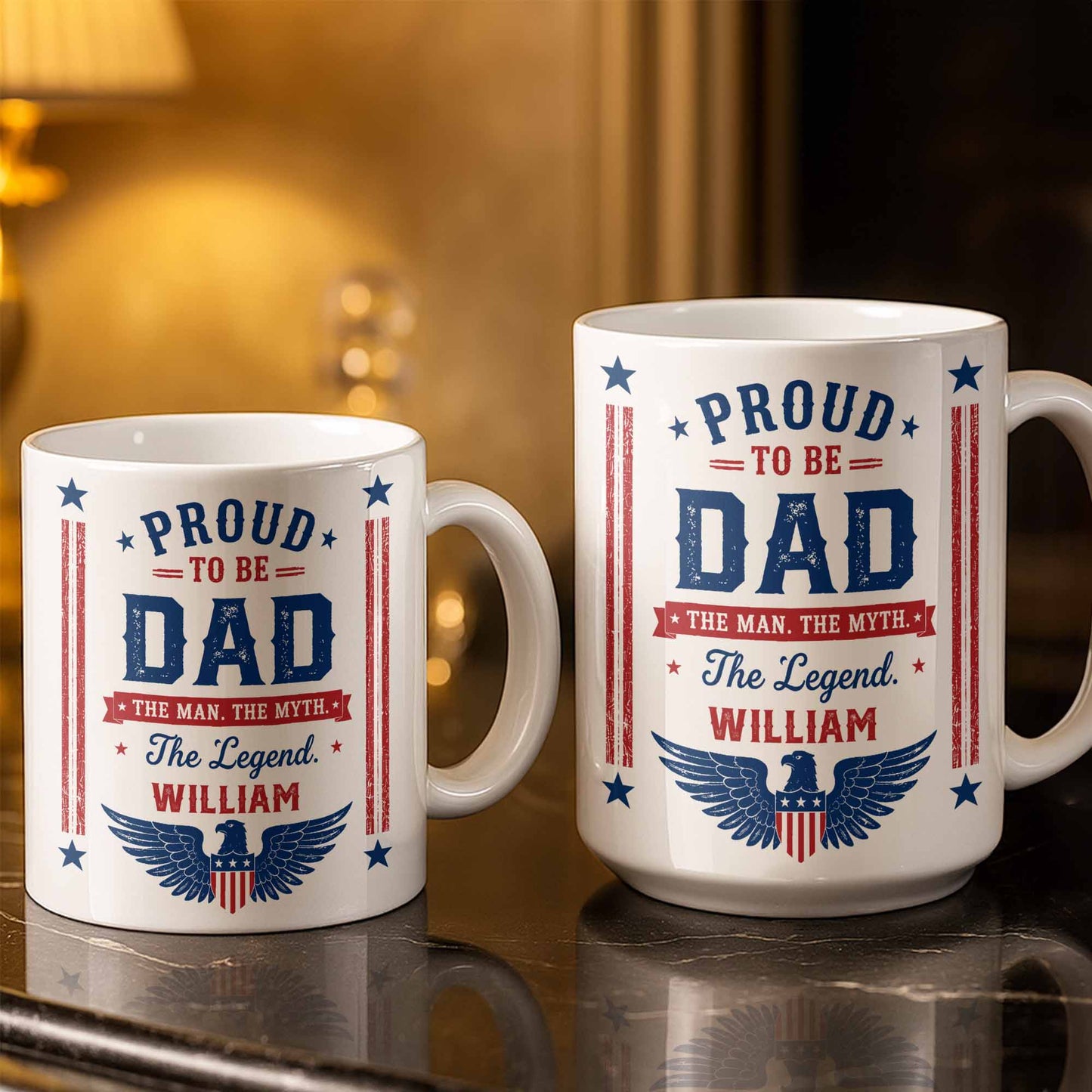 Mug detail view for Dad