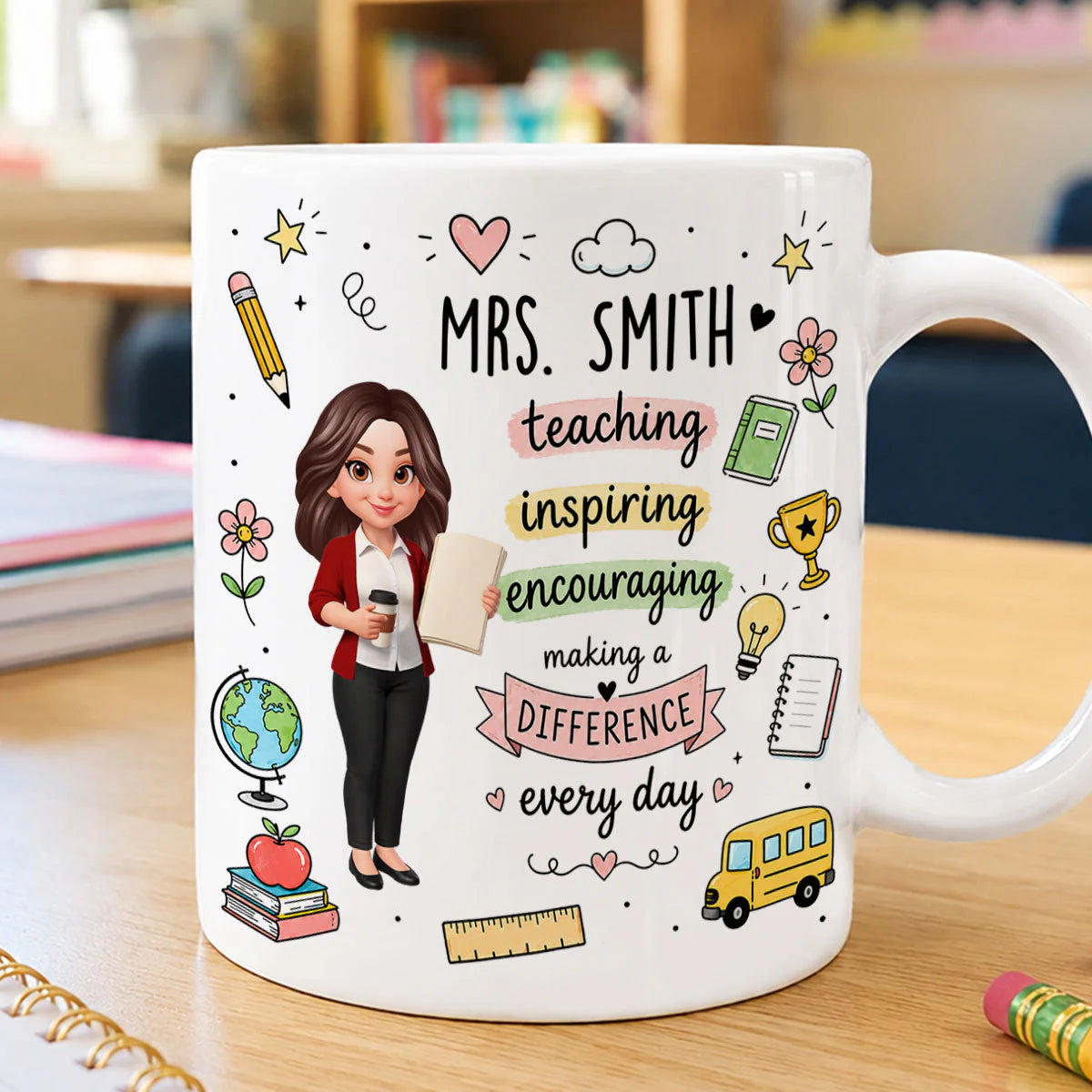 Mug gift-ready design for Teacher
