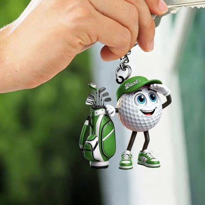 Keychain gift-ready design for Dad