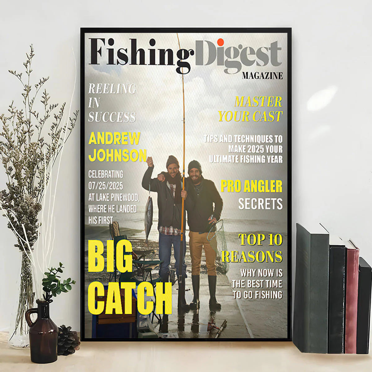 Canvas / Poster gift-ready design for Dad
