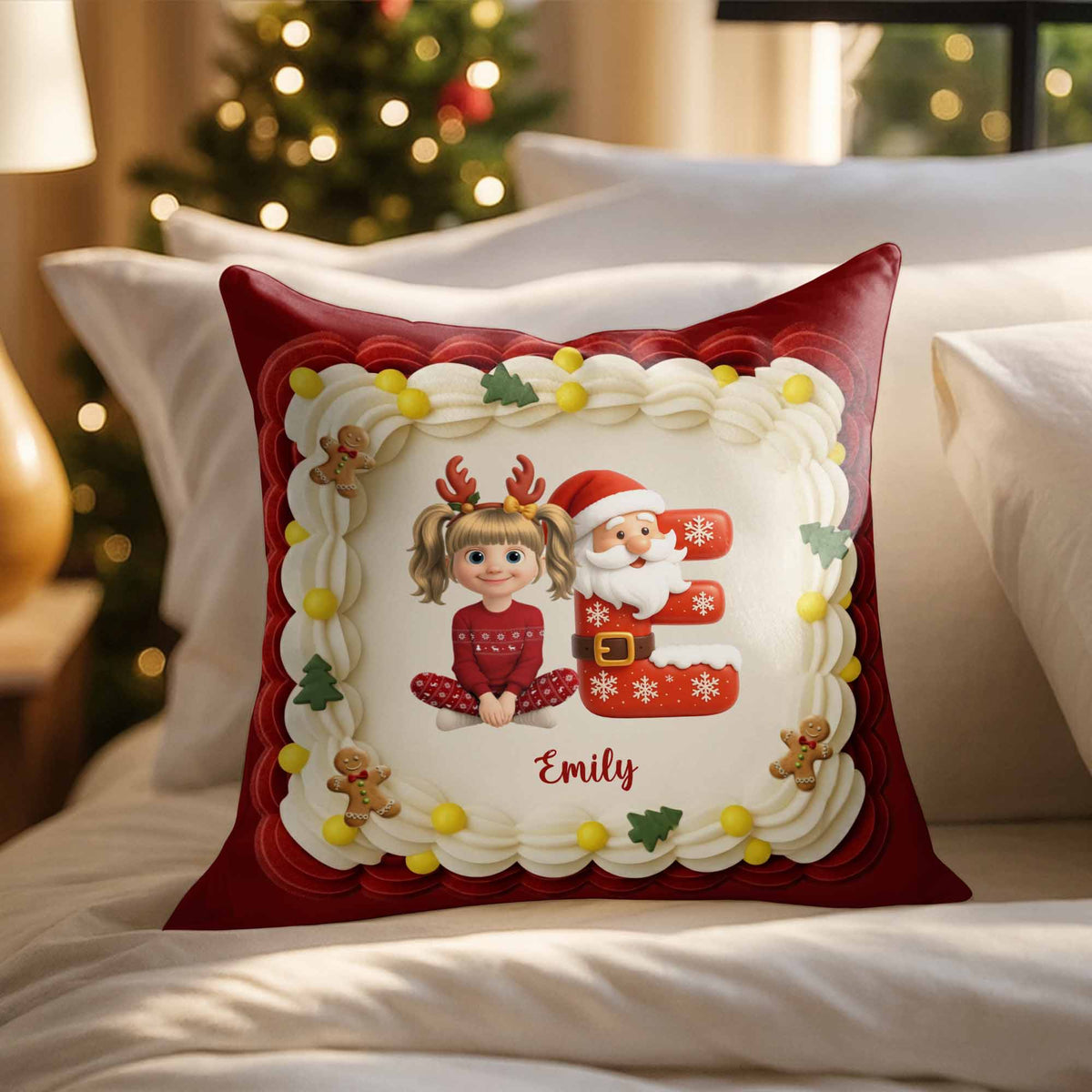Celebrate A Magical Christmas With Santa And Reindeer