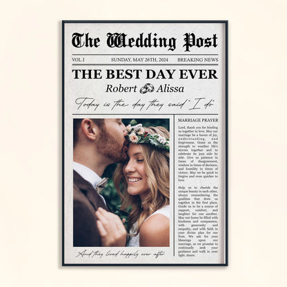 Canvas / Poster gift-ready design for Couples