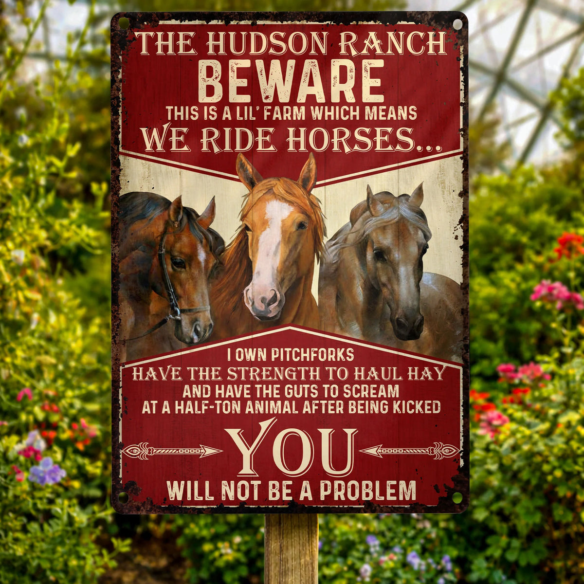Beware This Is A Lil' Farm Which Means We Ride Horses