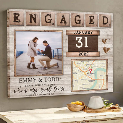 Canvas / Poster detail view for Couples