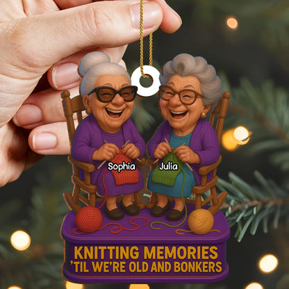 Knitting Memories 'Til We're Old and Bonkers