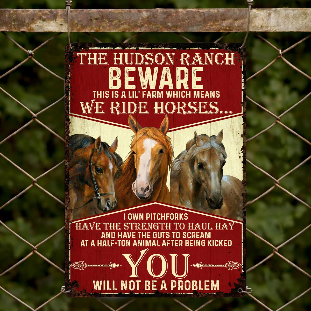 Beware This Is A Lil' Farm Which Means We Ride Horses