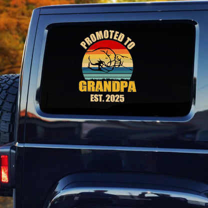 Decal / Sticker gift-ready design for Grandpa