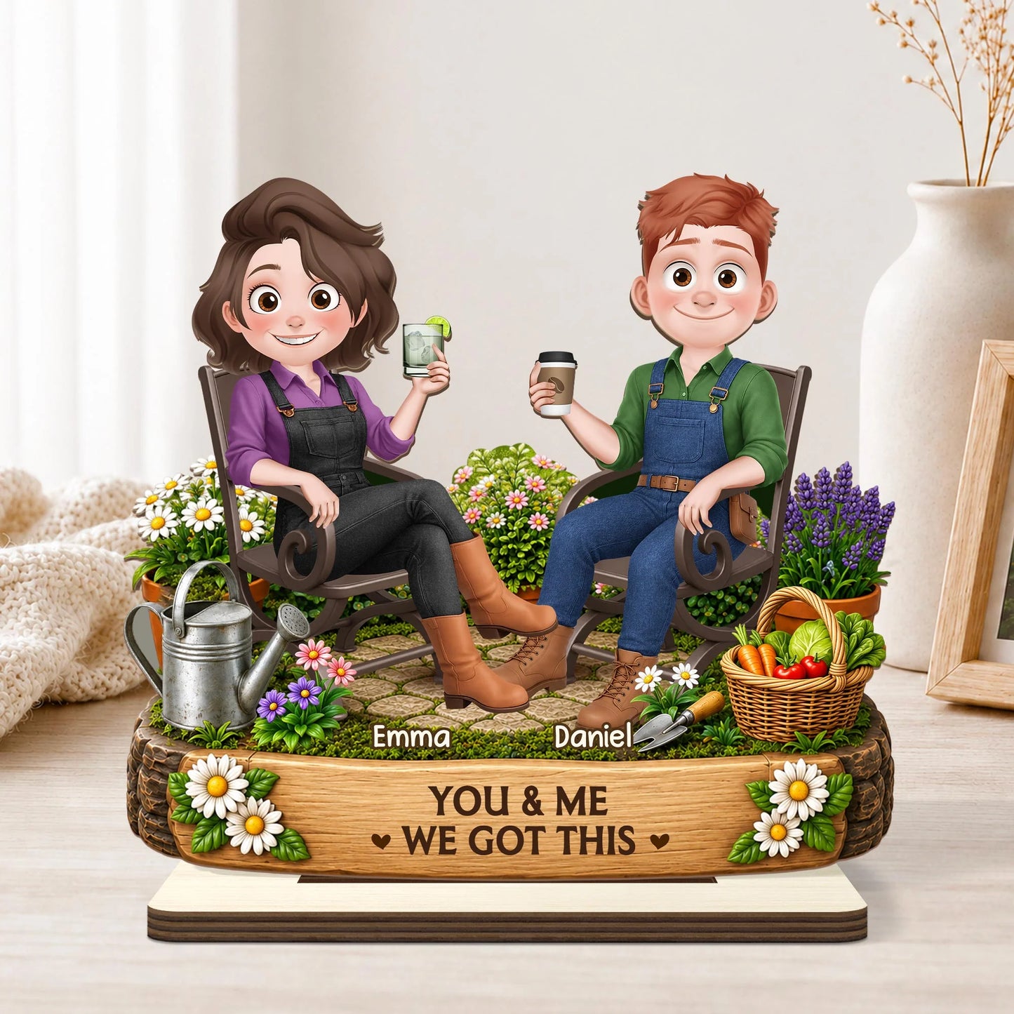 Custom Anniversary Gift personalization view for Couples