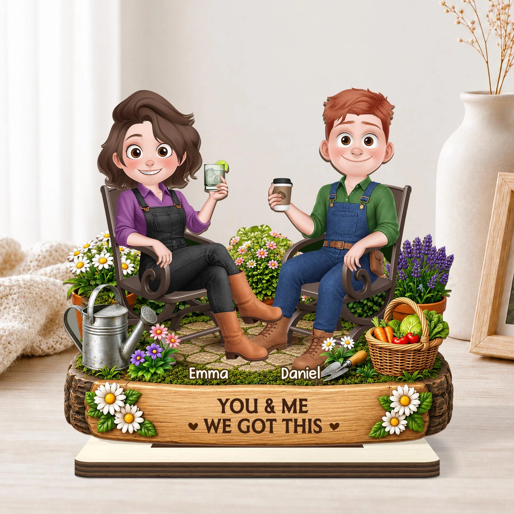 Custom Anniversary Gift personalization view for Couples