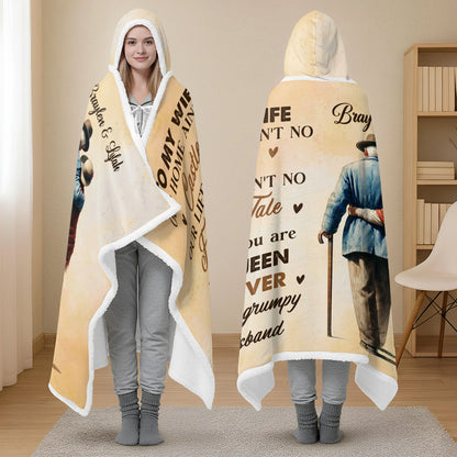 To My Wife, My Queen Forever, Elderly Couple Design