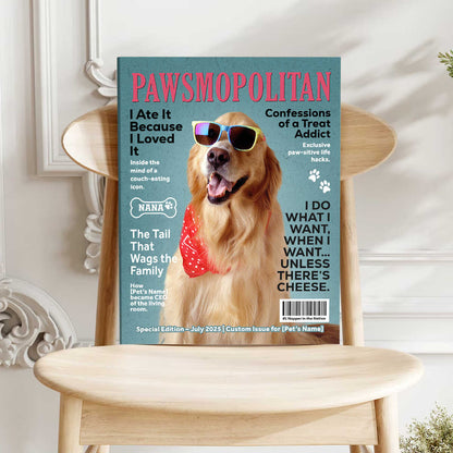 Custom Pet Photo Canvas / Poster - Personalized Wall Art for Pet Lovers