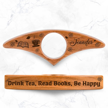 Drink Wine, Read Books, Be Happy With Flowers